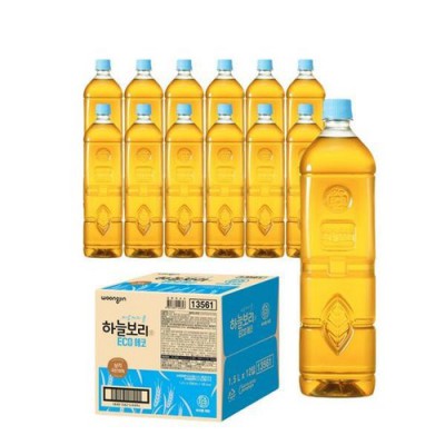 웅진하늘보리 무라벨 1.5L 12개, 우리집 보리차 선택기!
