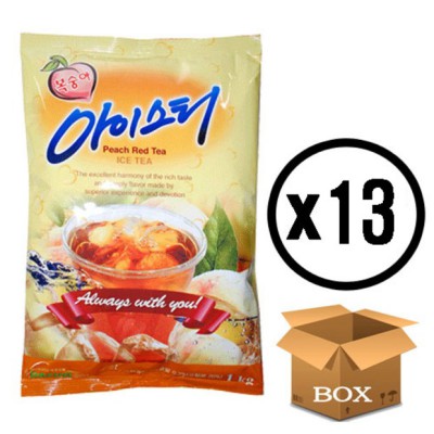 햇살 가득 담은 🍑 복숭아 아이스티 1kg ✨내돈내산 후기!